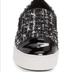 michael kors tia glitter platform sneakers